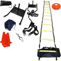 Bluedot Trading Power Running Training Speed Weight Sled, Ladder, Agility Cone Set for Athletic Exercise and Speed Improvement, Conditioning, and Cross-Training