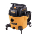 DEWALT Wet and Dry Vacuum 9 Gallon Poly Wet/Dry Vac Yellow Shop Vacuum 5 HP Strong Suction for Jobsite, Workshop 3 in 1 Multi Functions ModelDXV09P