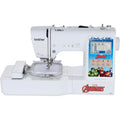 Brother LB5500M Marvel 2-in-1 Combo Sewing &amp; Embroidery Machine, 16.5 x 7.76 x 12.1 inches, White