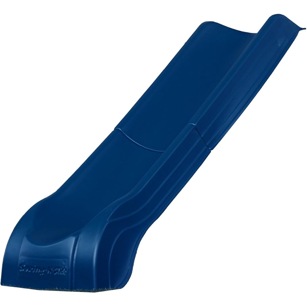 Swing'n'Slide NE 4701 Summit Slide 2Piece Plastic Scoop Slide for 4' Decks, Blue