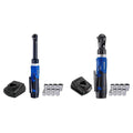 ACDelco ARW1218-3P G12 Series 12V Li-ion Cordless 3/8” 40 ft-lbs. Extended Ratchet Wrench Tool Kit &amp; ARW1209P G12 Series 12V Li-ion Cordless 3/8” 45 ft-lbs. Ratchet Wrench Tool Kit
