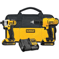 DEWALT 20V MAX Cordless Drill and Impact Driver, Power Tool Combo Kit with 2 Batteries and Charger (DCK240C2)