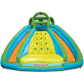 Little Tikes Rocky Mountain River Race Inflatable Slide Bouncer Multicolor, 161.00''L x 169.00''W x 103.00''H Weight50.00lbs.