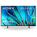 Sony 43-Inch Class 4K Ultra HD BRAVIA 3 LED Smart TV with Google TV, Dolby Vision HDR, and Exclusive Features for PlayStation®5 (K-43S30)
