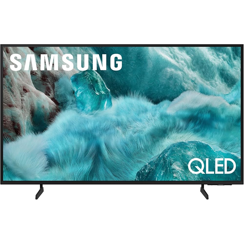 Samsung 43-Inch Class QLED Q7F Series Samsung Vision AI Smart TV (2025 Model, 43Q7F) Quantum HDR, Object Tracking Sound Lite, Q4 AI Gen1 Processor, 4K upscaling, Gaming Hub, Alexa Built-in