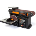 WEN Benchtop Belt and Disc Sander with 4 x 36 in. Belt, 6 in. Disc and Cast Iron Base (6502T)