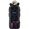 Zoom H6essential with 32-Bit Float, Accessibility, 6-Track Portable Recorder, Stereo Microphones, 4 XLR/TRS Inputs, Records to SD Card, USB Audio Interface, for Musicians, Podcasters, Filmmakers