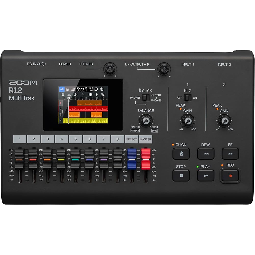 ZOOM Digital Multitrack Recorder (R12)